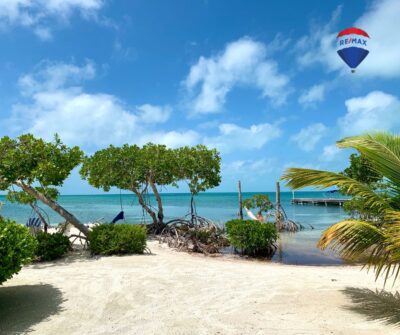 caye caulker view of the ocean courtesy of Remax island real estate