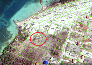 Map view of South Caye Caulker Lot