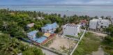 Aerial view of a belize vacation home for sale