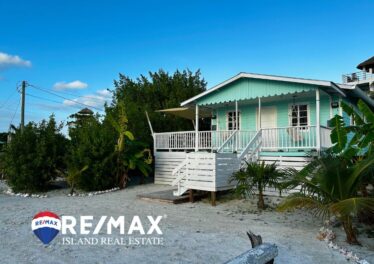 Outside view of oceanfront home