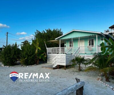 Outside view of oceanfront home